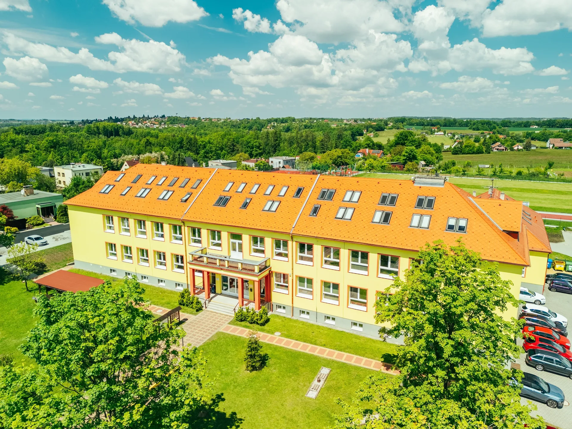 Letecká droní fotografie